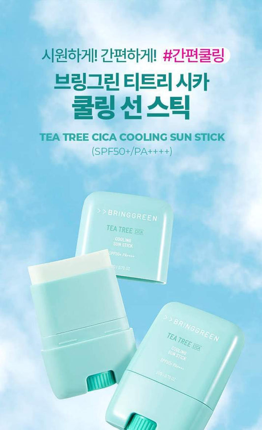 Bring Green Tea Tree Cooling Sun Stick 20g