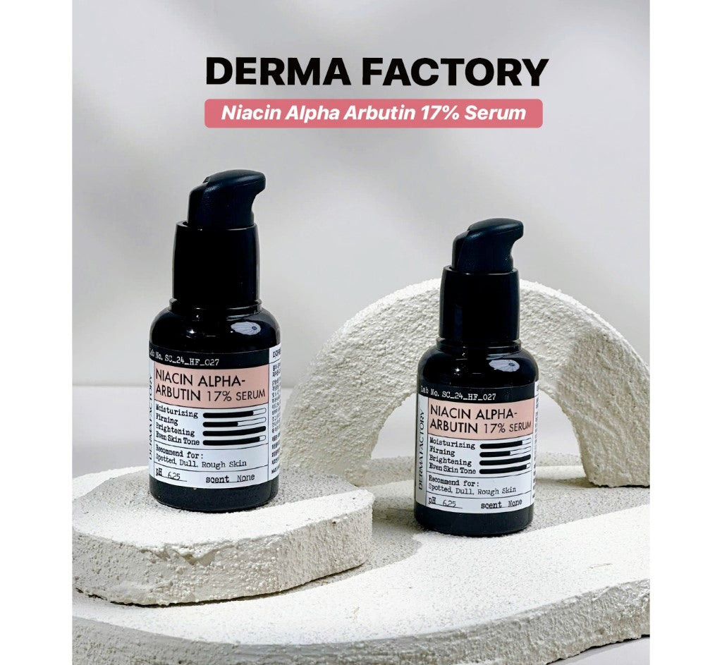 Dermafactory Niacin Alpha-Arbutin17% Serum 30ml