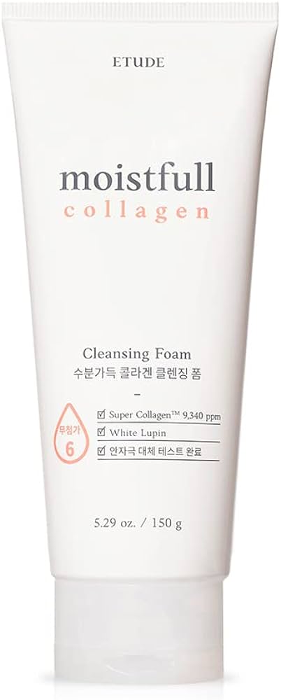 Etude House Moistfull Collagen Cleansing Foam