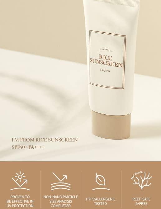 I'm From Rice Sunscreen 50ml