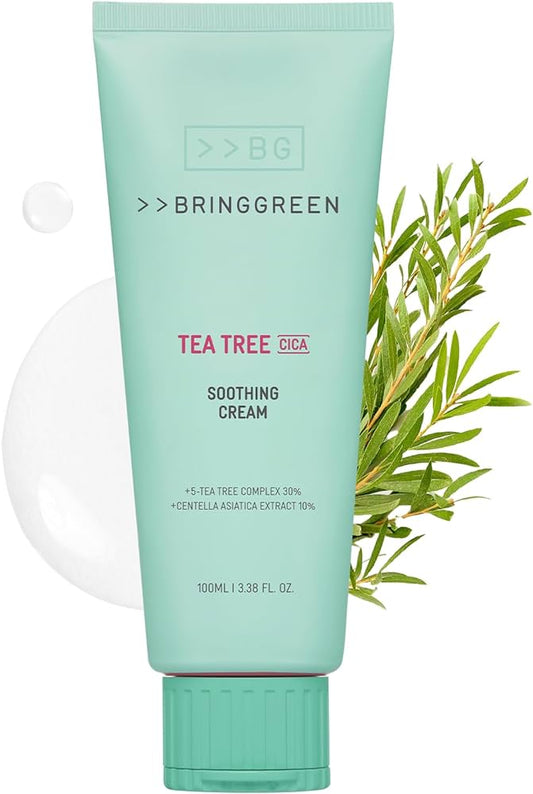 Bring Green Tea Tree Cica Soothing Cream 100ml Plus