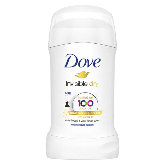 Dove Roll On Stick Invisible Dry(White)