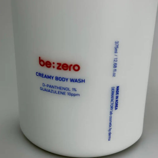 Derma Factory Be:Zero Creamy Body Wash 375ml