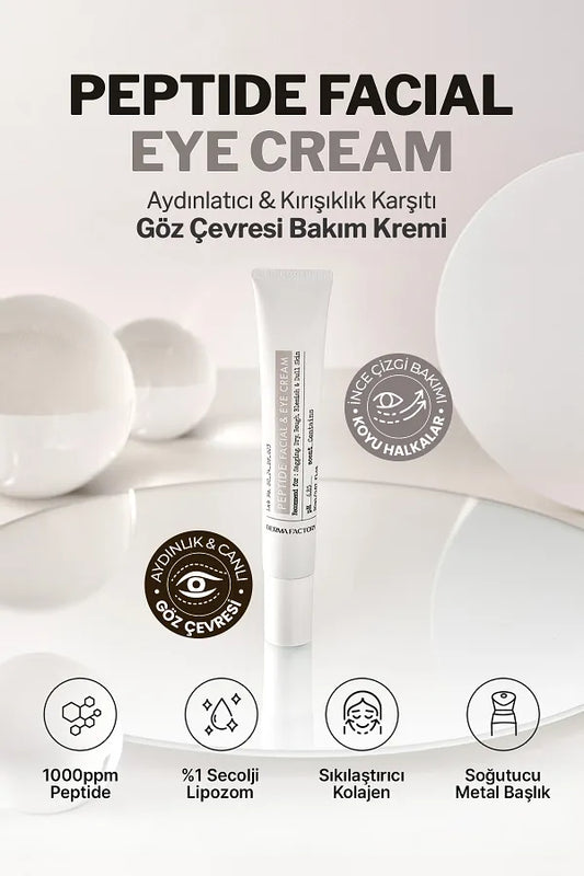 Derma Factory Peptide Facial & Eye Cream (20ml)