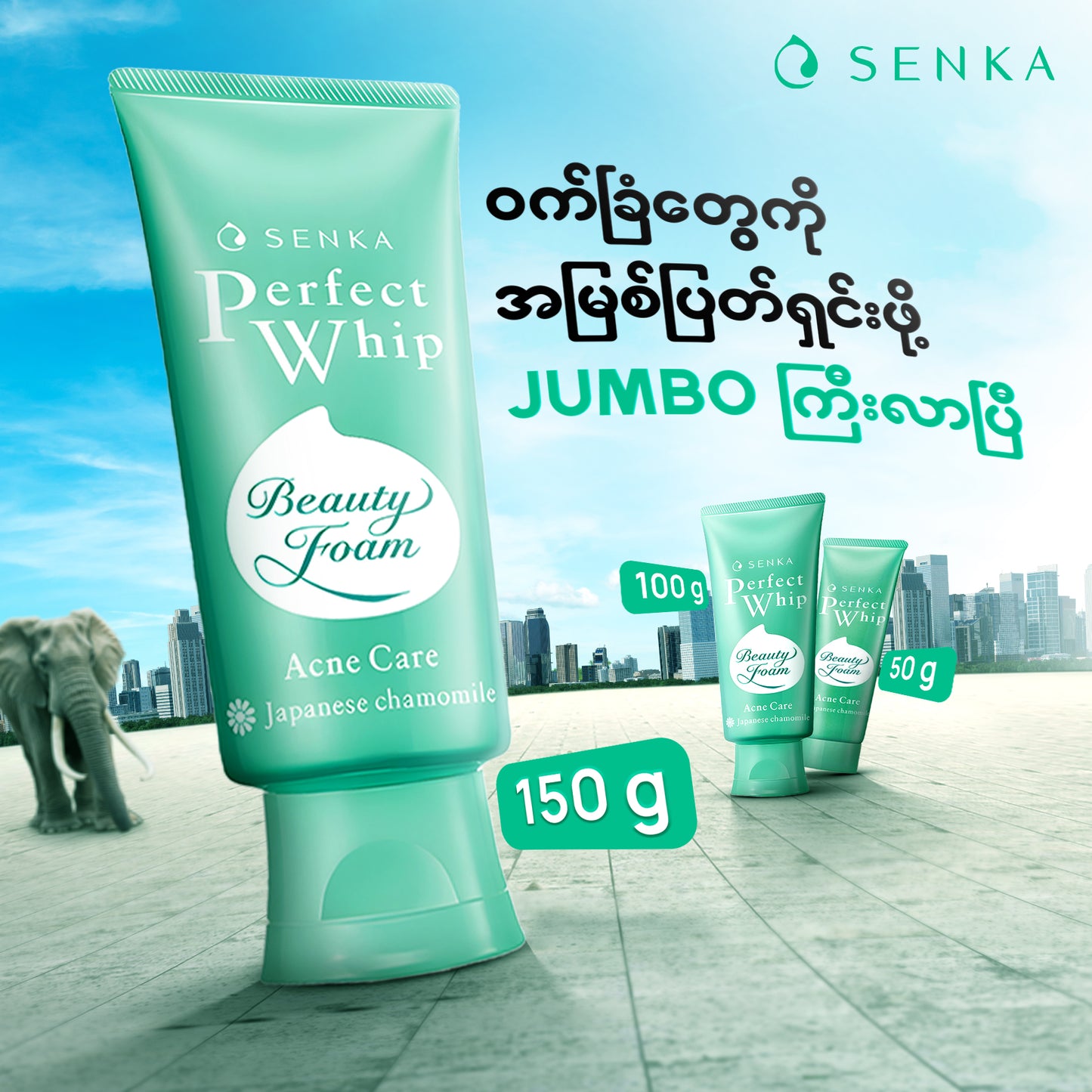 Senka Perfect Whip Cleanser 120g