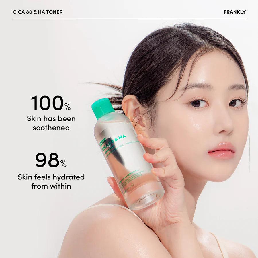 FRANKLY Cica 80 & Hyaluronic Acid Toner 260ml